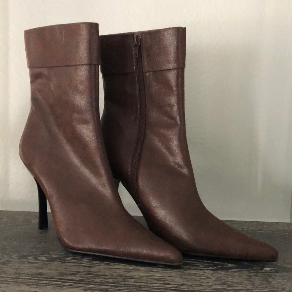 BN Brown Bakers High Heel Boots Size 7.5